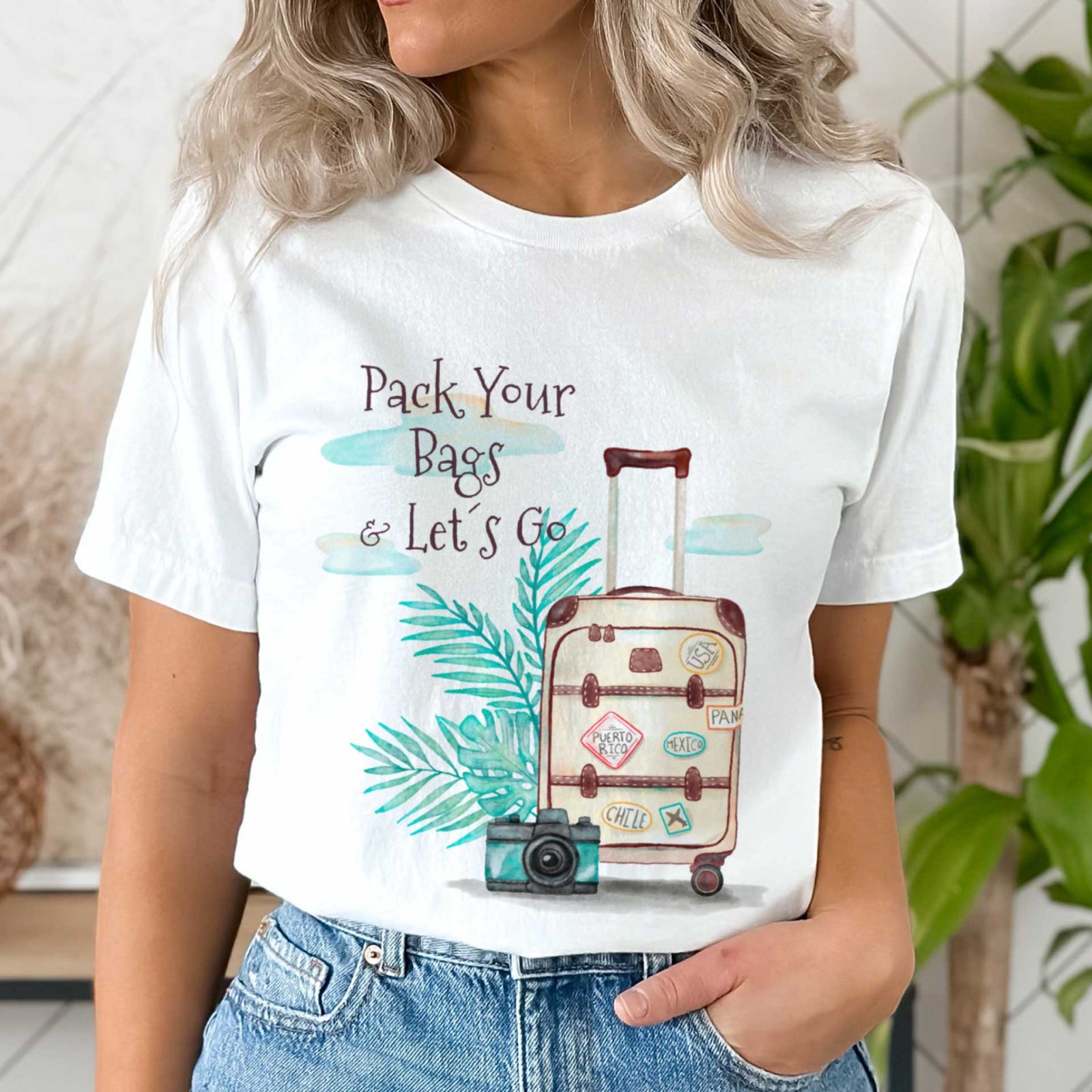 Тениска Pack Your Bags
