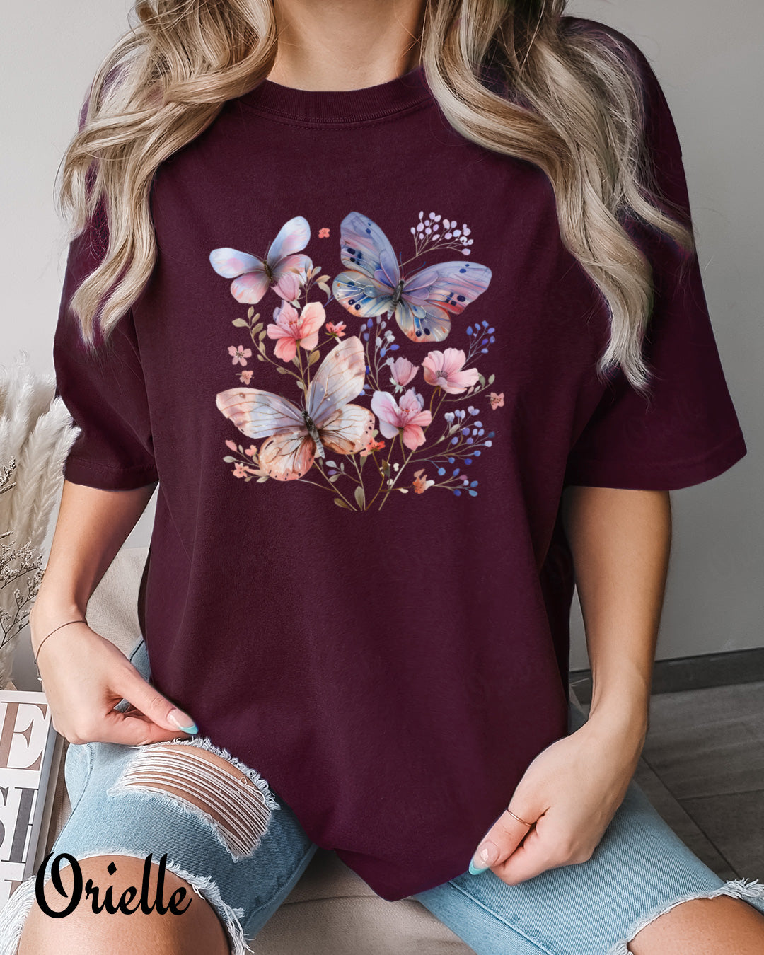 Овърсайз тениска Blooming Life