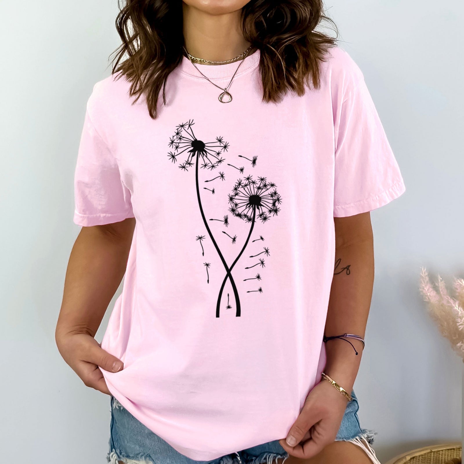 Тениска Relaxed Fit Flower In The Wind