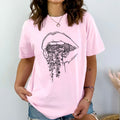 Тениска Relaxed Fit Crayon Lips