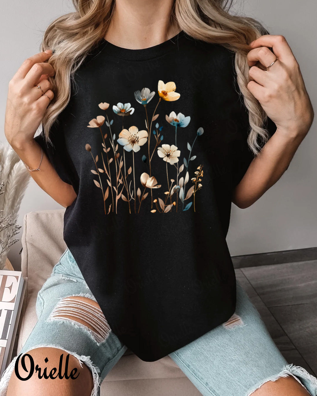 Овърсайз тениска Soft Blooming