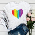 Тениска Rainbow Heart