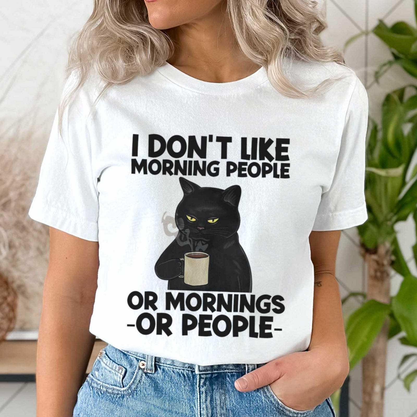 Тениска Pisica Grumpy
