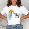 Тениска Rainbow Elephant