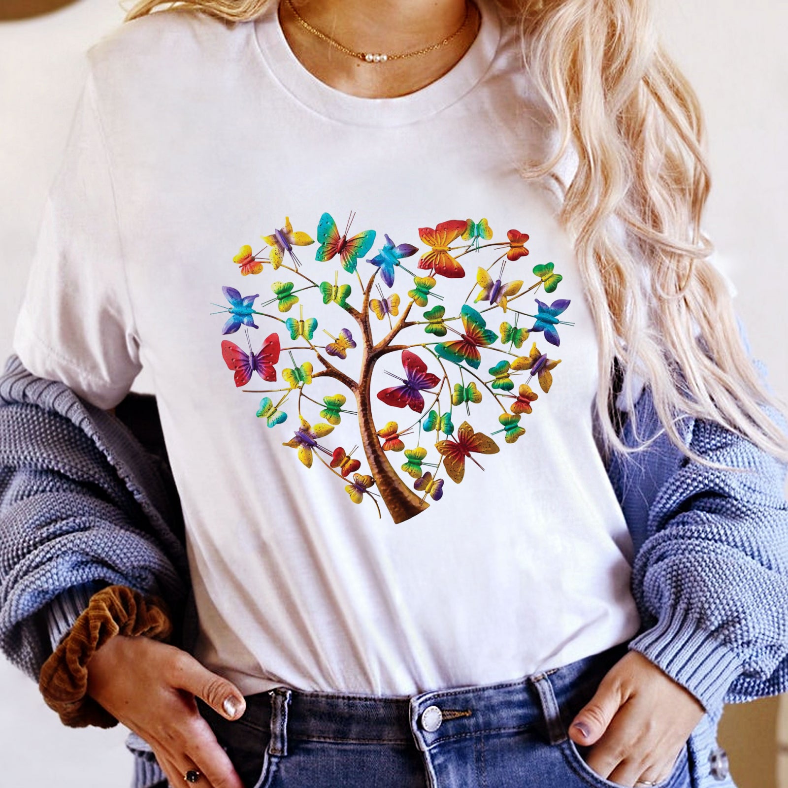 Тениска Heart Tree
