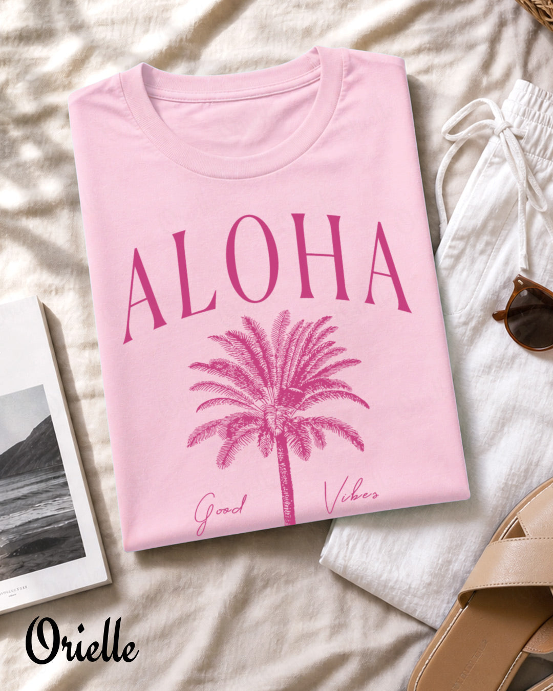 Тениска Relaxed Fit Aloha Vibes