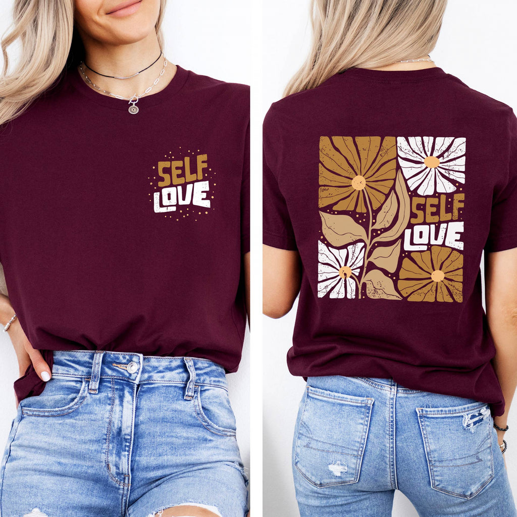 Тениска Relaxed Fit Self Love