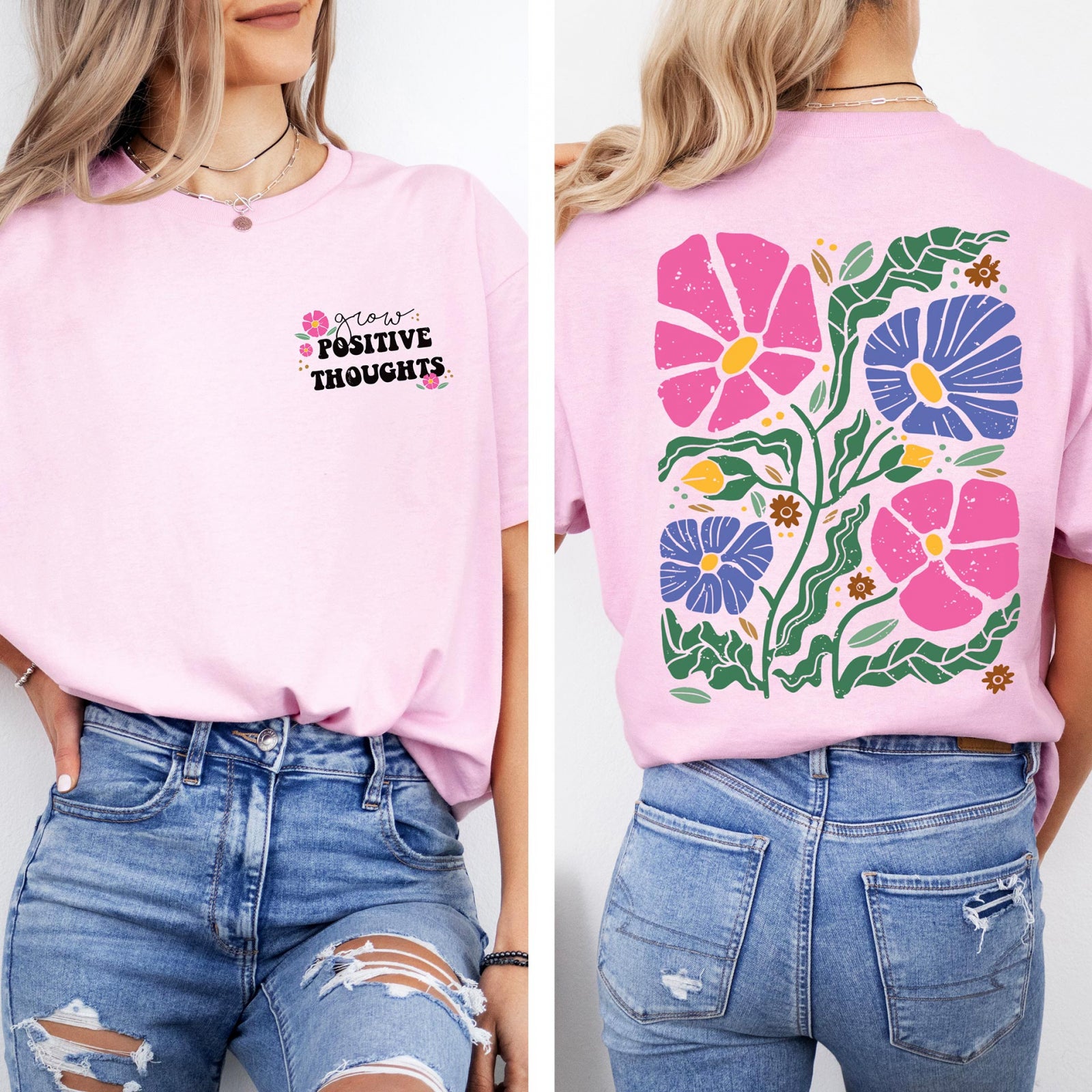 Тениска Relaxed Fit Grow Positive
