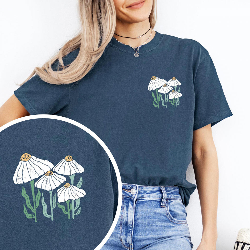 Тениска Relaxed Fit Rain Flowers