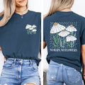 Тениска Relaxed Fit Rain Flowers