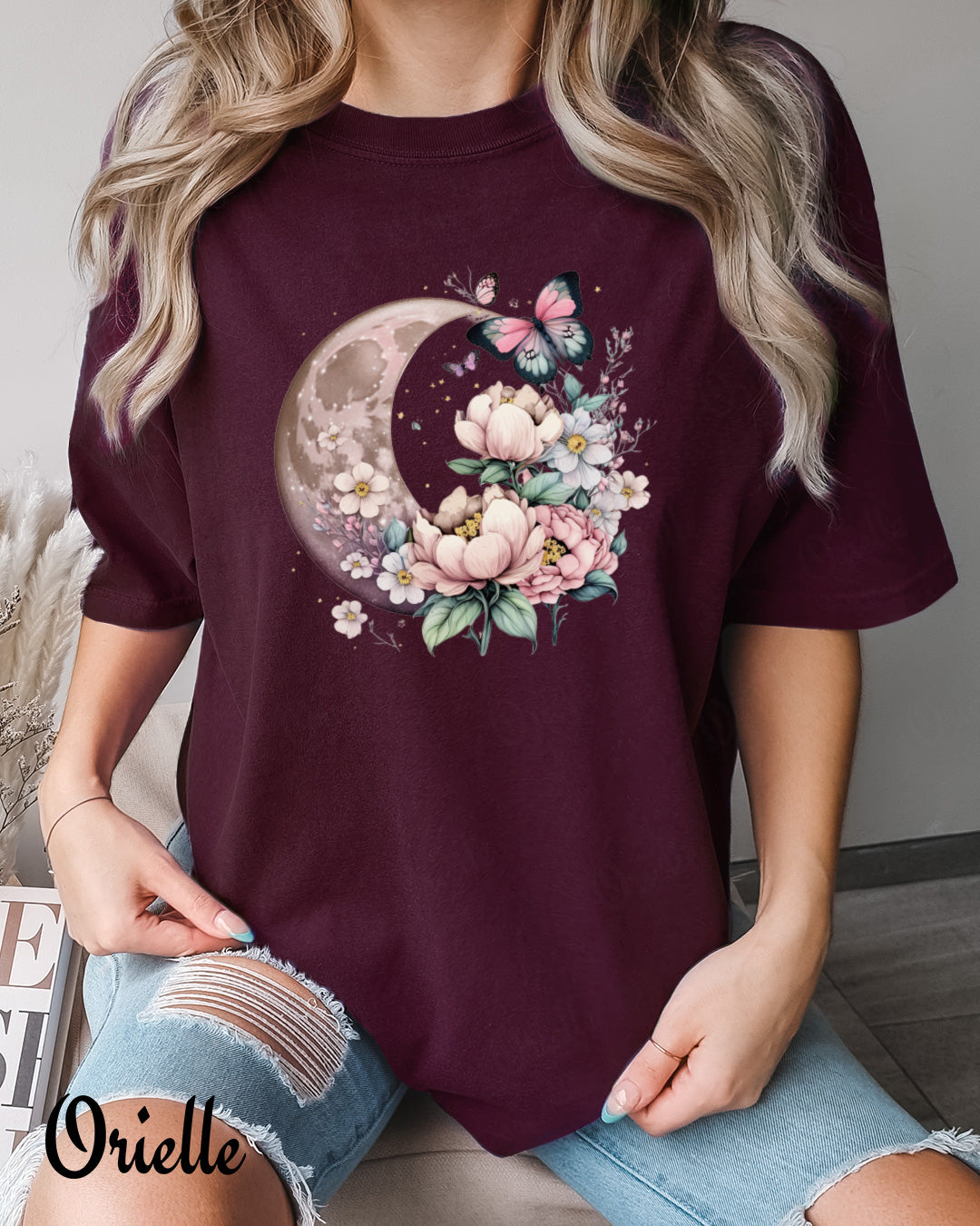 Тениска Relaxed Fit Celestial Bloom