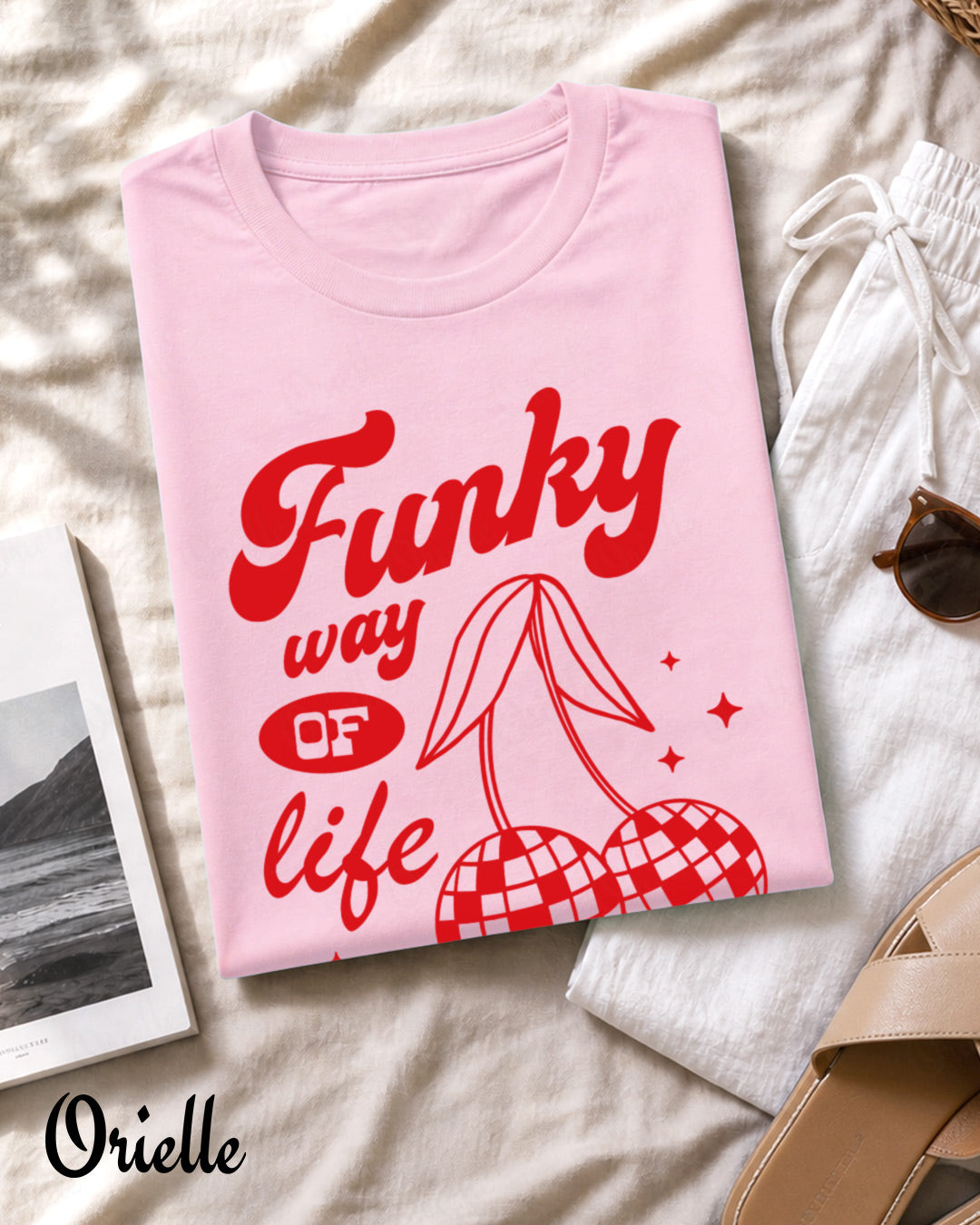 Тениска Relaxed Fit Funky Cherry