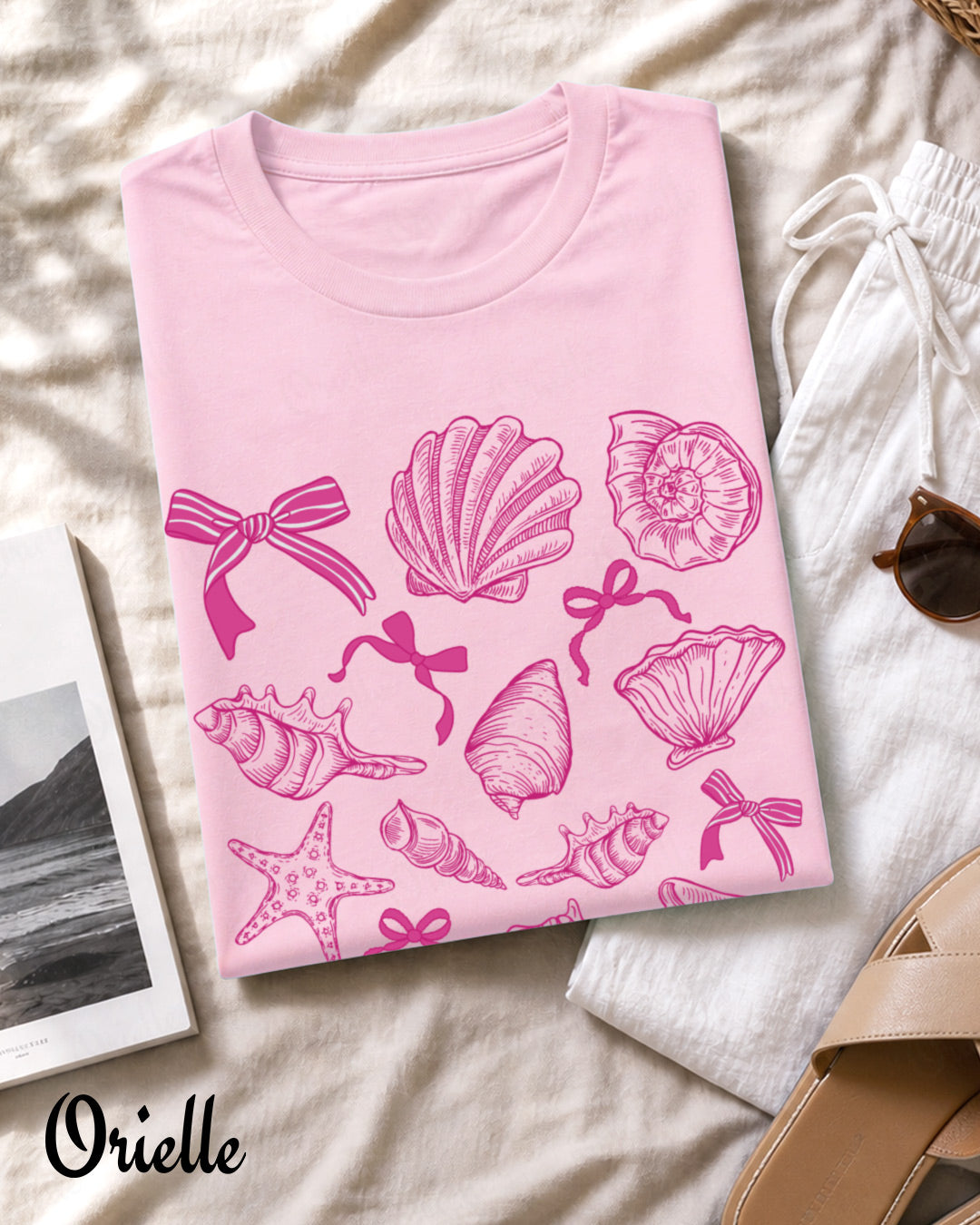 Тениска Relaxed Fit Girly Sheashells