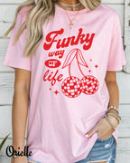 Тениска Relaxed Fit Funky Cherry