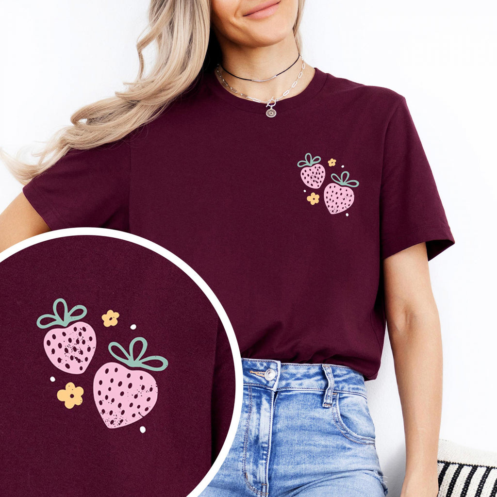 Тениска Relaxed Fit Strawberry Garden