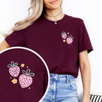 Тениска Relaxed Fit Strawberry Garden