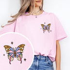 Тениска Relaxed Fit Butterfly Change