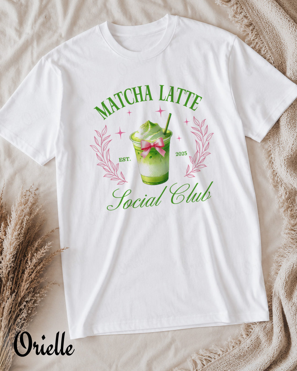 Тениска Relaxed Fit Matcha Club
