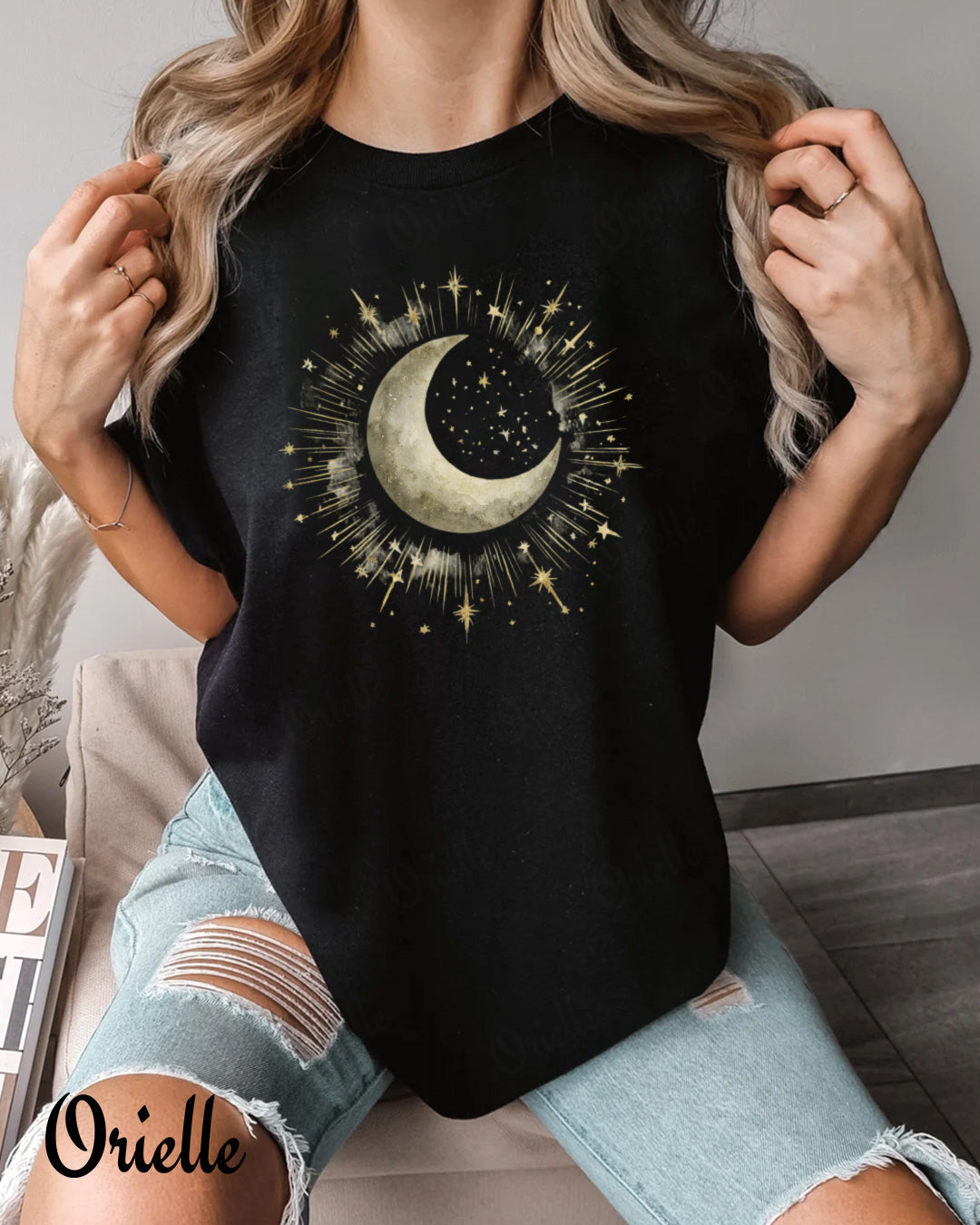 Тениска Relaxed Fit Glowing Moon