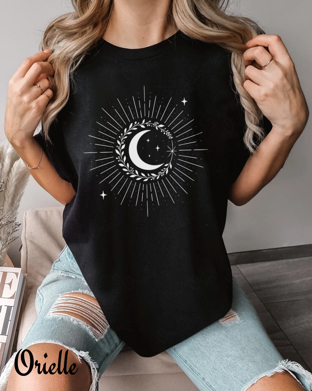 Тениска Relaxed Fit Moon Radiance