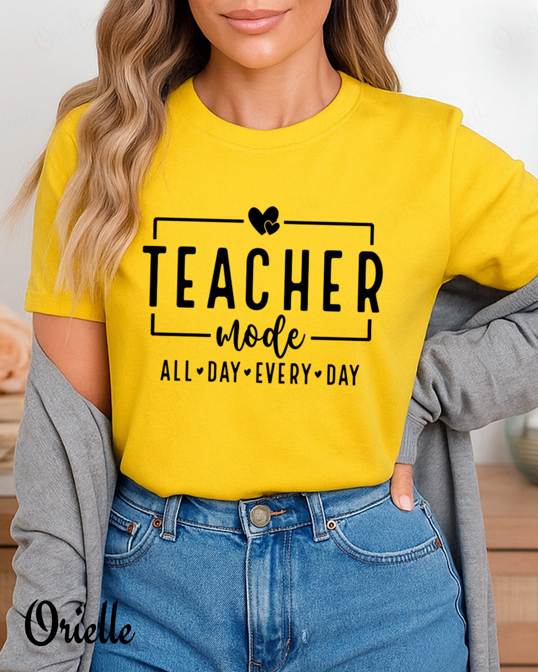 Тениска Relaxed Fit Teacher Everyday