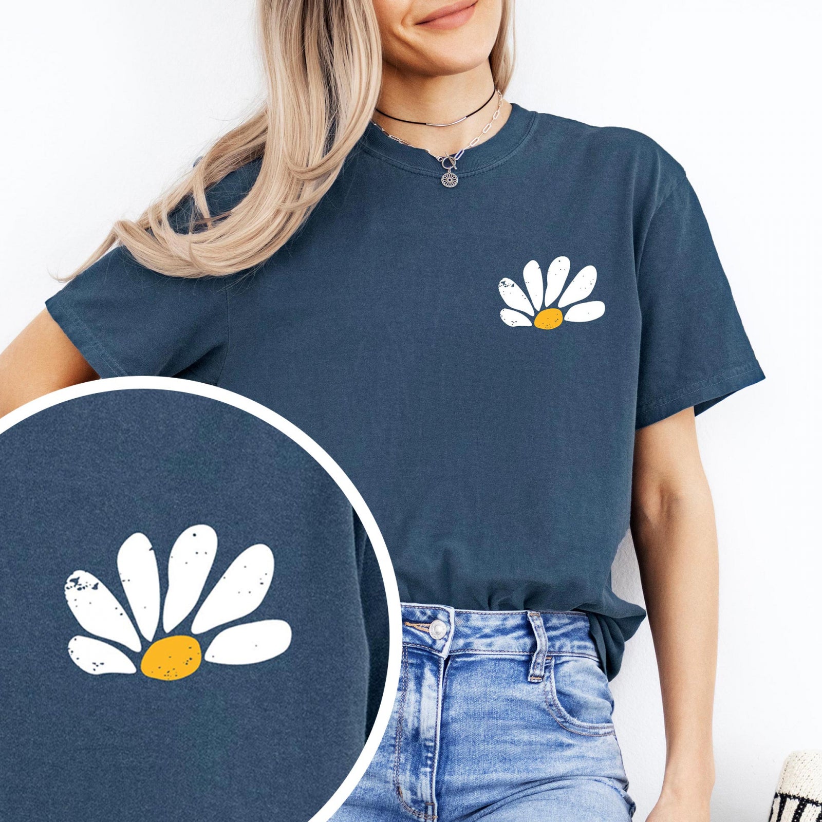 Тениска Relaxed Fit Fresh Daisies