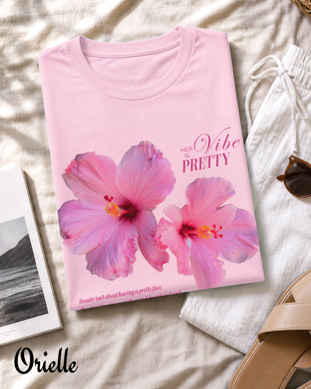 Тениска Relaxed Fit Pretty Vibe