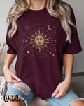 Тениска Relaxed Fit Solar Circle