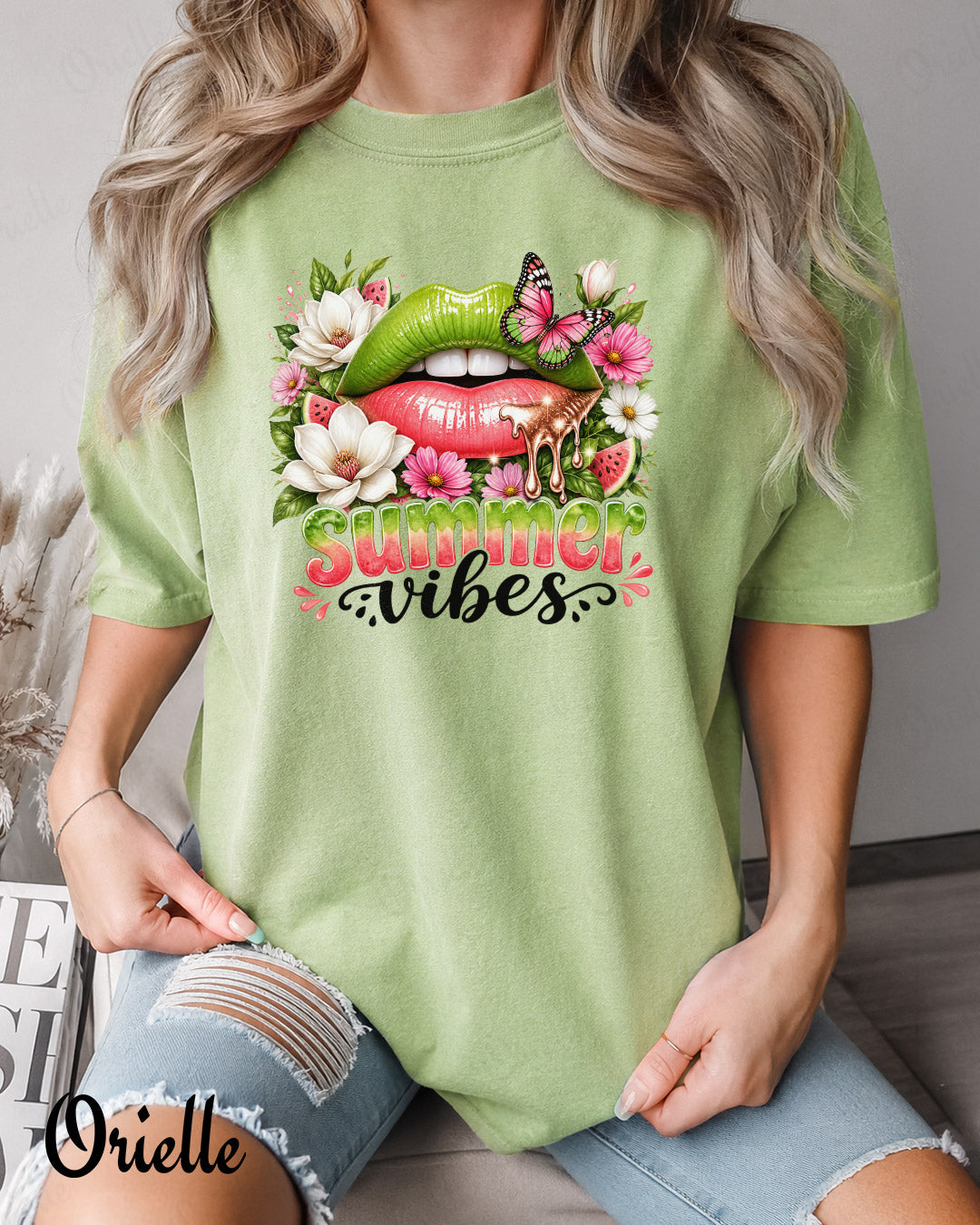 Тениска Relaxed Fit Summer Vibes