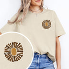Тениска Relaxed Fit Golden Flowers
