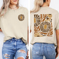 Тениска Relaxed Fit Golden Flowers