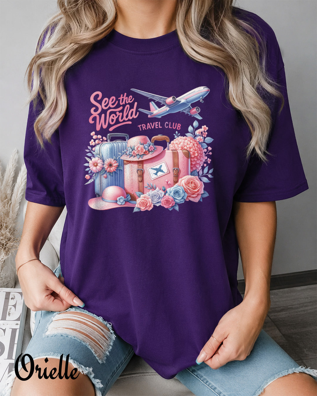 Тениска Relaxed Fit Travel Club