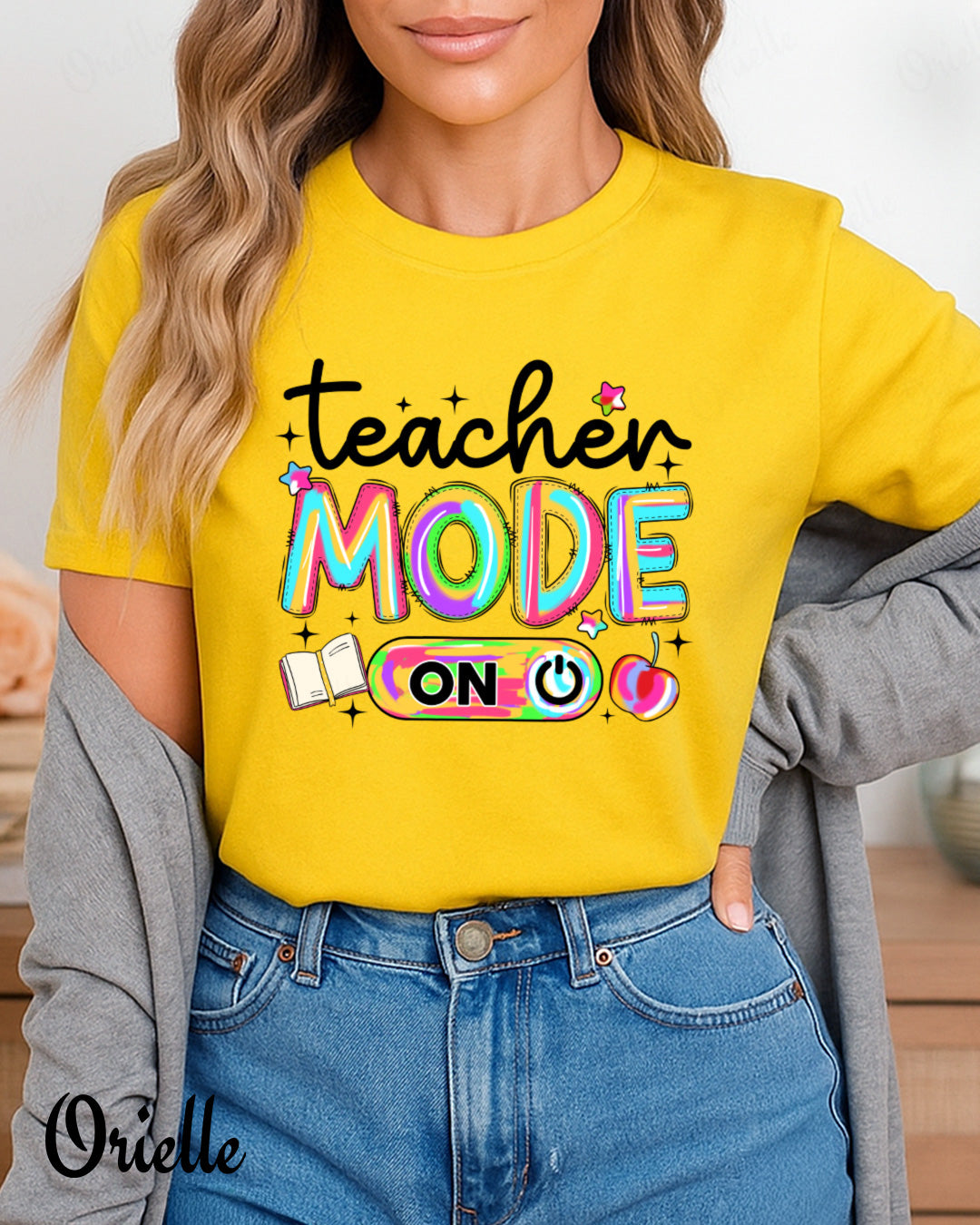 Тениска Relaxed Fit Teacher Mode