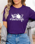 Тениска Relaxed Fit Teacher Life