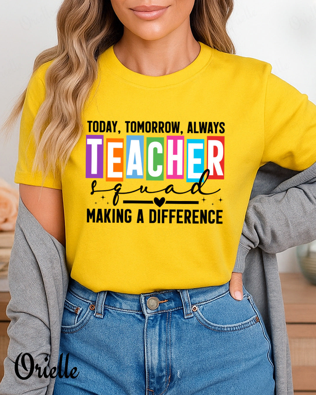 Тениска Relaxed Fit Teacher Squad