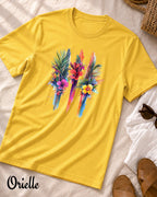 Тениска Relaxed Fit Tropical Strokes