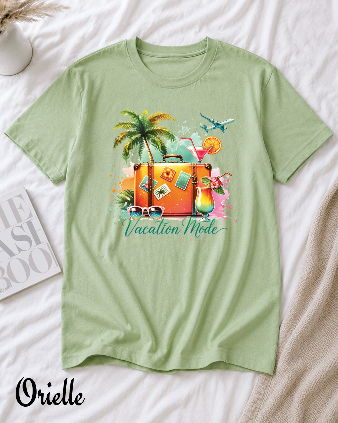 Тениска Relaxed Fit Vacation Mode