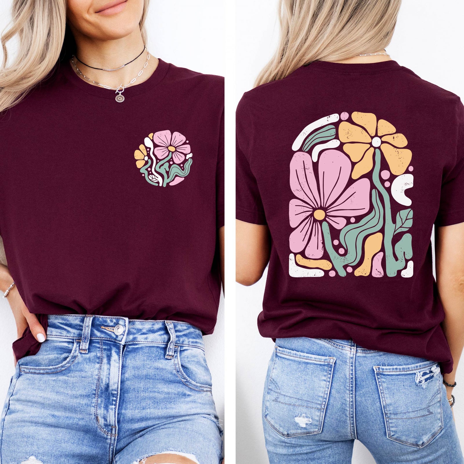 Тениска Relaxed Fit Boho Garden