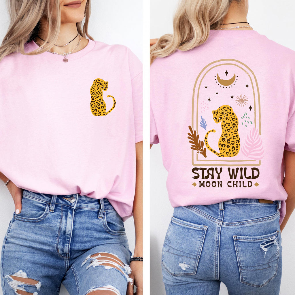 Тениска Relaxed Fit Stay Wild