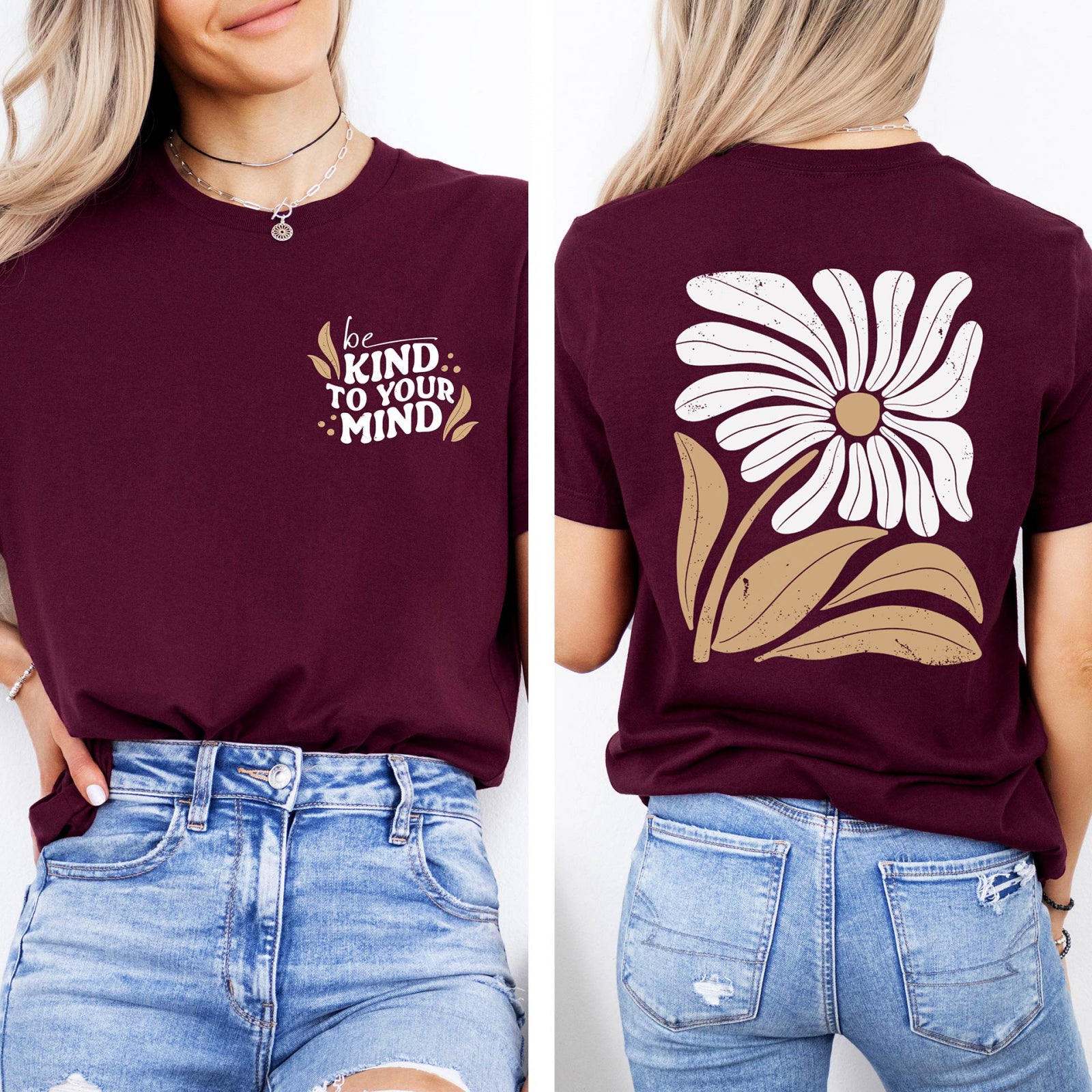 Тениска Relaxed Fit Kind Mind