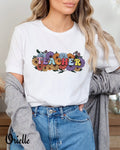 Тениска Relaxed Fit Retro Teacher