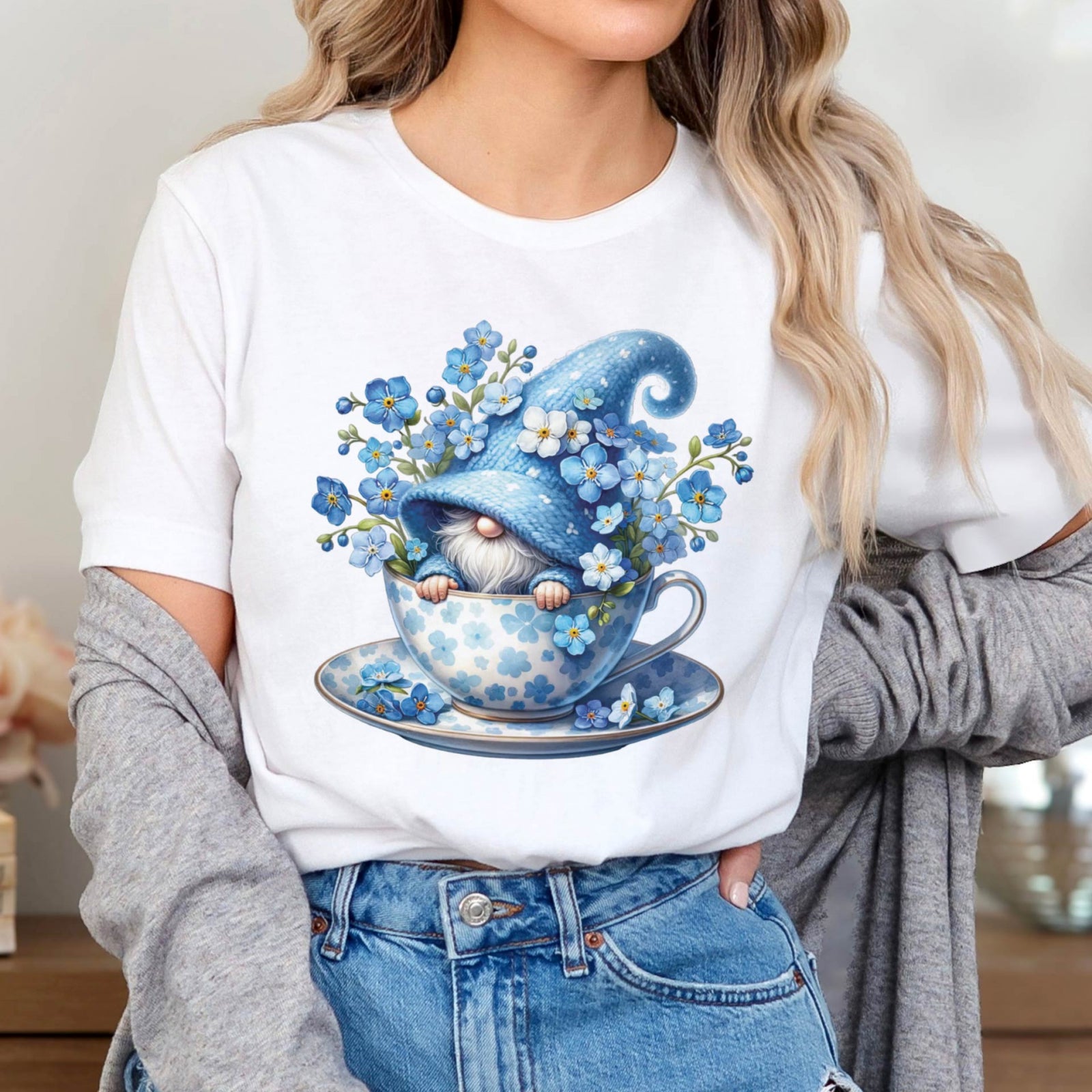 Тениска Blue Gnomie