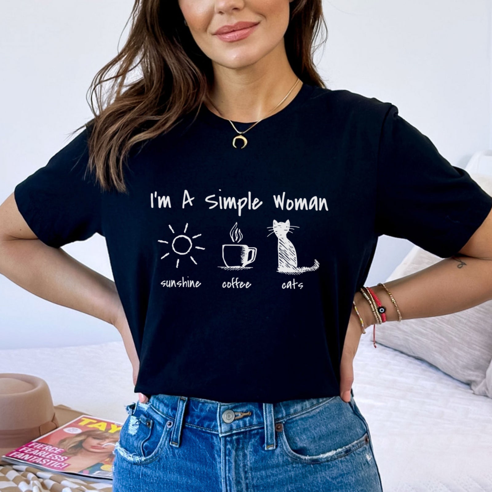 Тениска Simple Woman