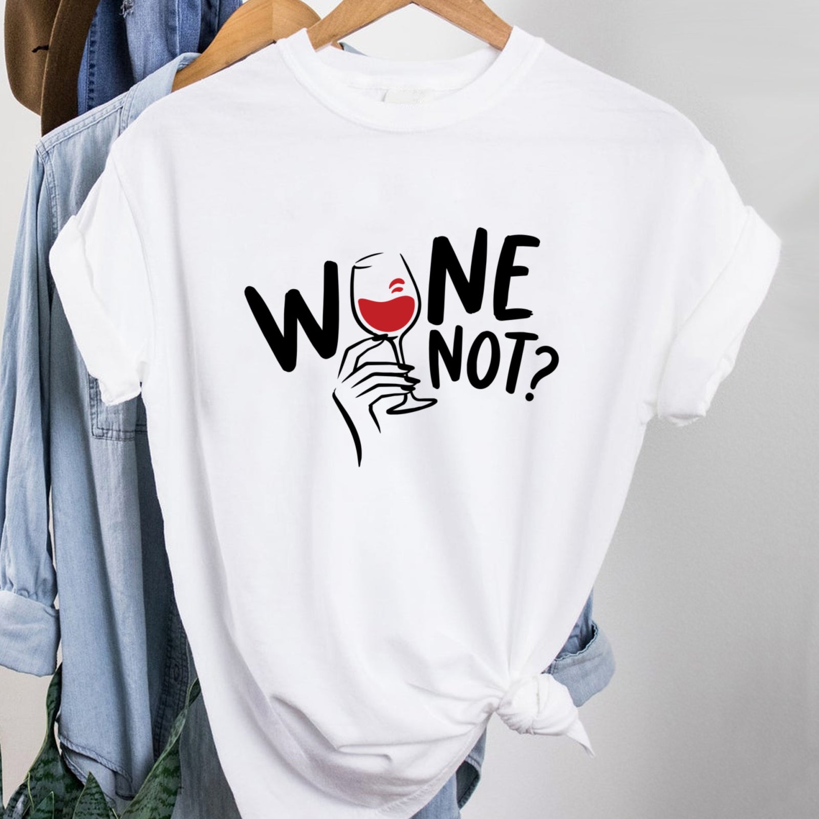 Тениска Wine Not