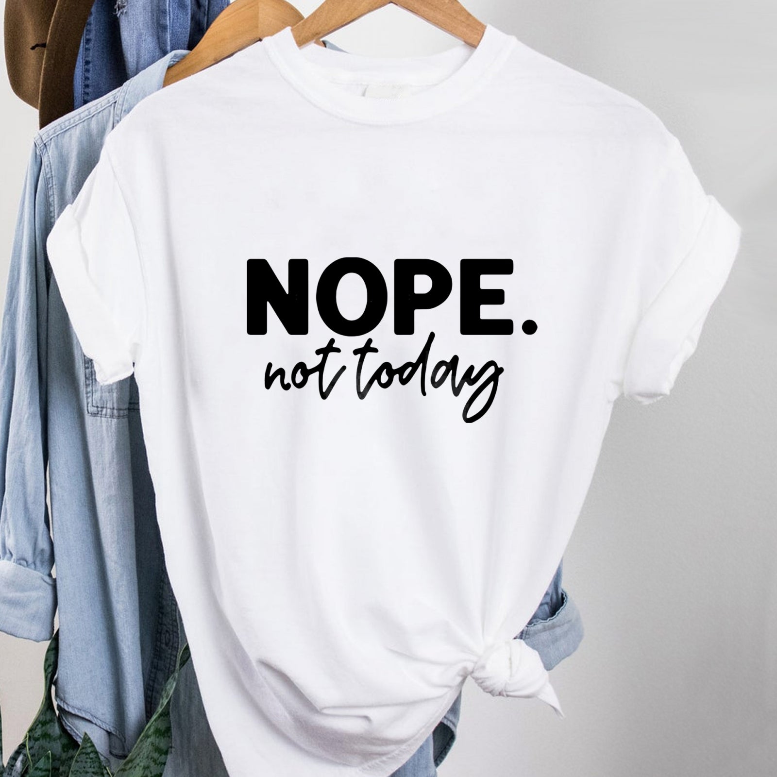 Тениска Nope