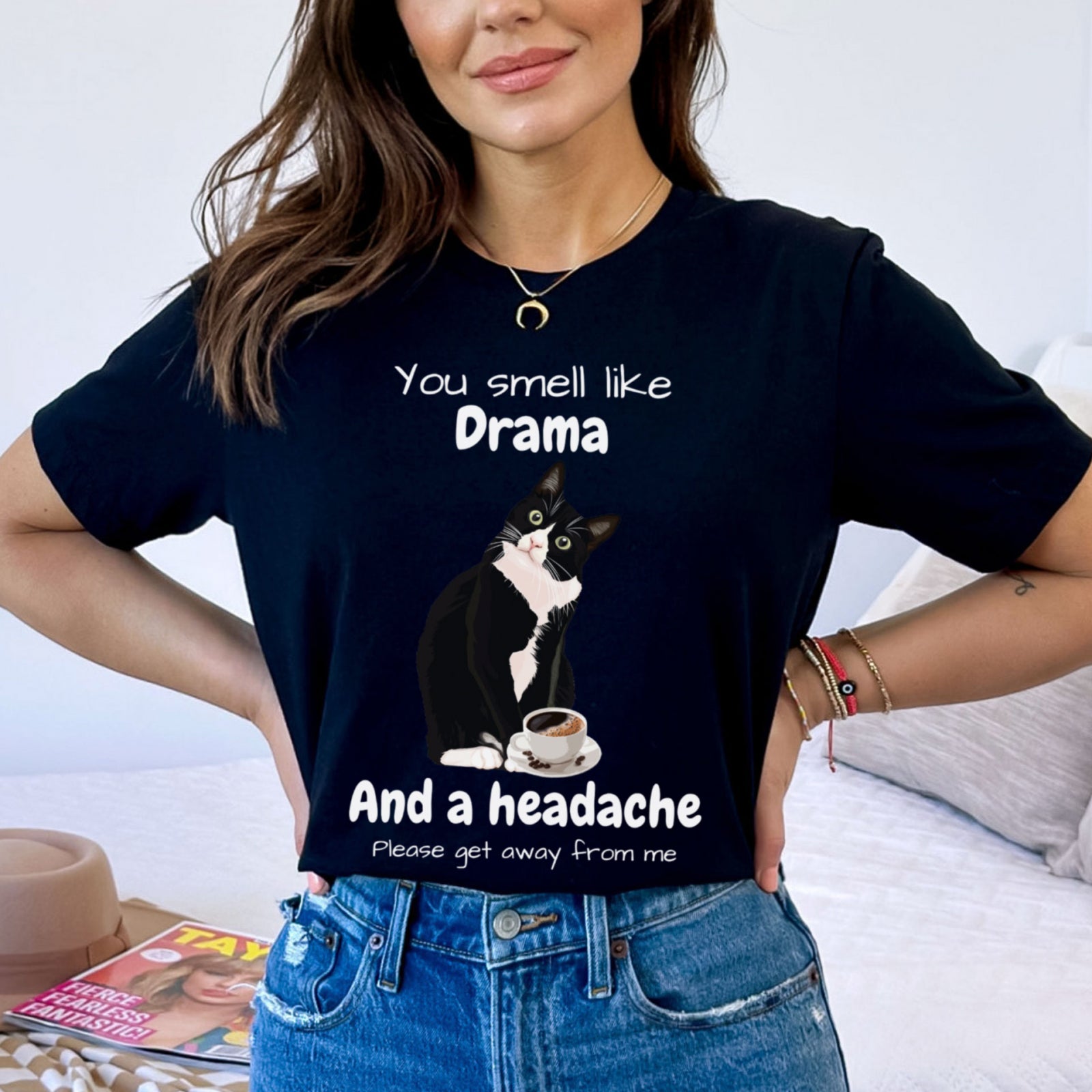 Тениска Smells Like Drama
