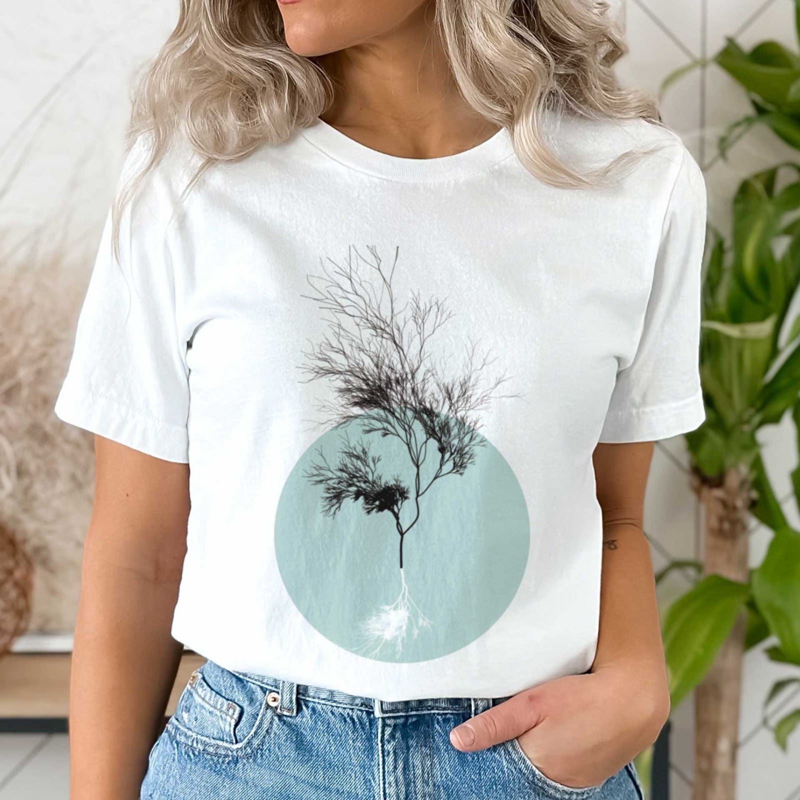 Тениска Tree Circle