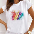 Тениска Colorful Feathers