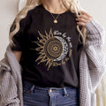 Тениска черна Live by the Sun