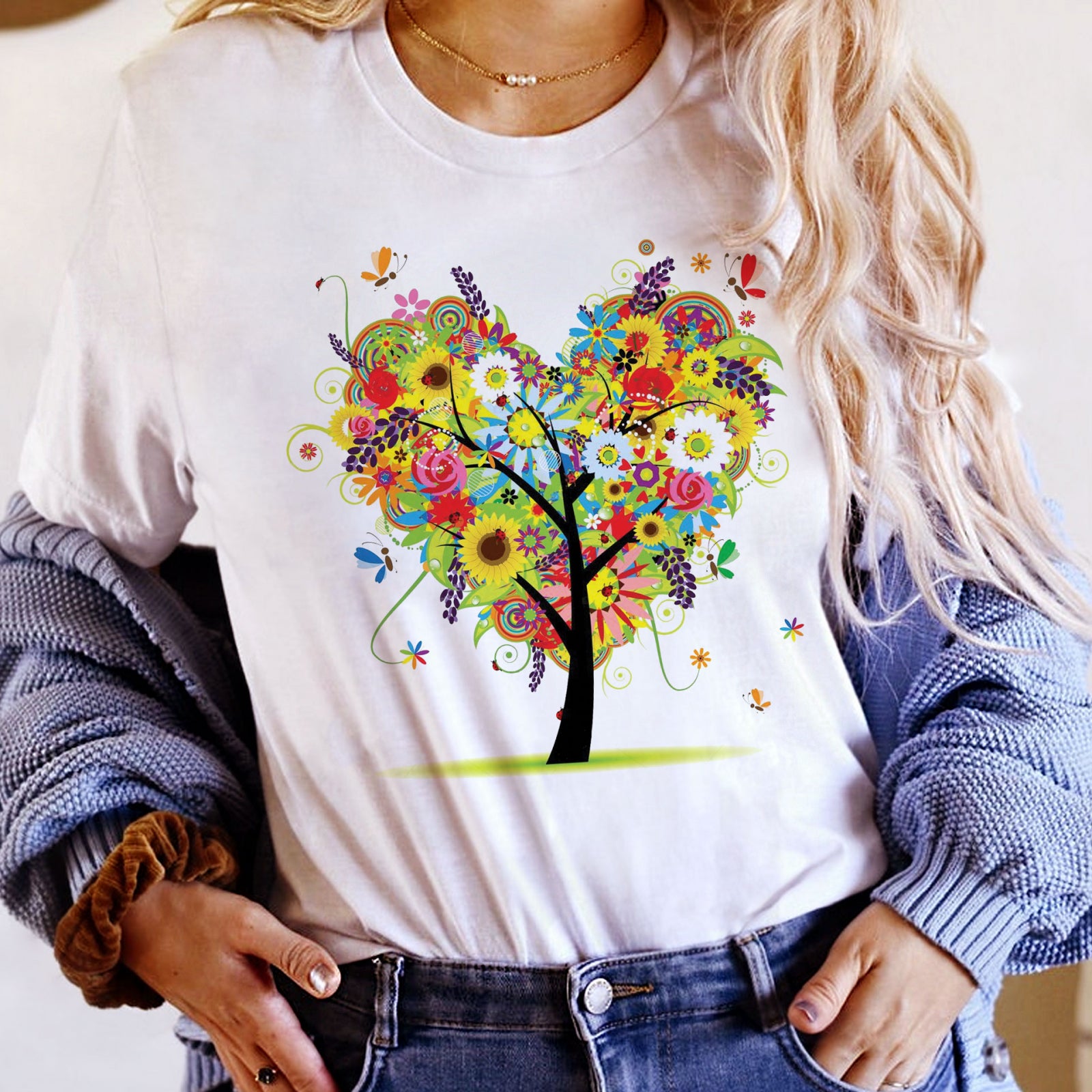 Тениска Spring Tree